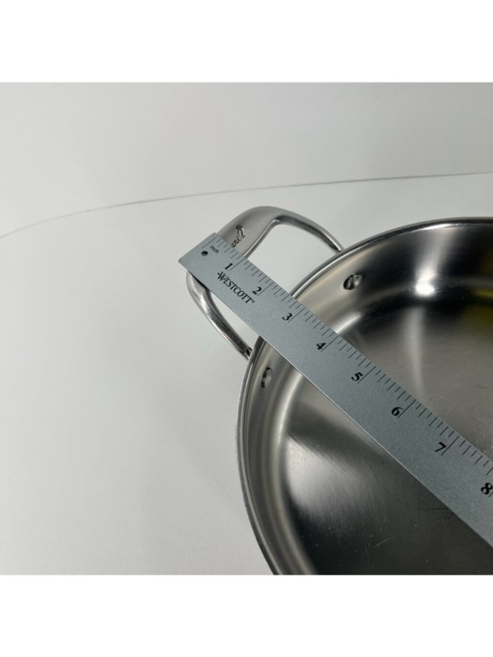 Emeril 3qt Sauté Pan Stainless Steel Copper Band Skillet Helper Handle 10.5 Inch - Picture 16 of 16